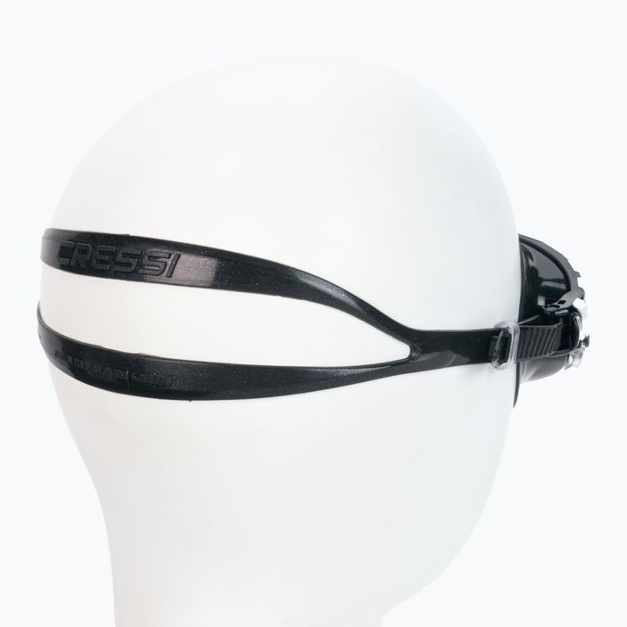 Maschera da bagno Cressi Skylight sil. nero/bianco/nero 3