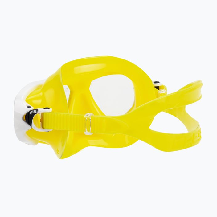 Cressi Marea sil maschera subacquea gialla 4