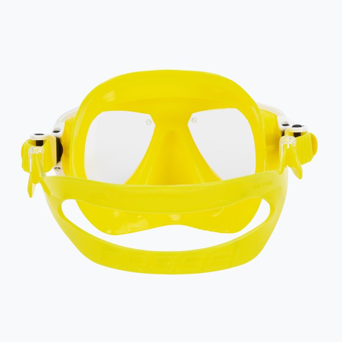 Cressi Marea sil maschera subacquea gialla 5