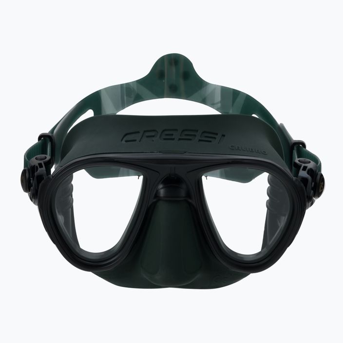 Maschera subacquea Cressi Calibro verde/verde 2