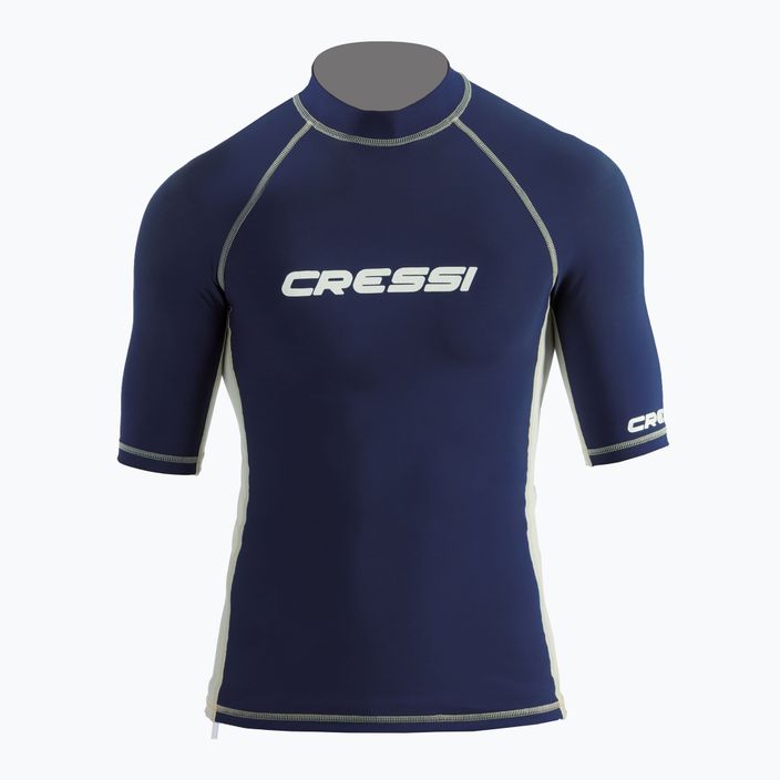 Camicia da bagno Cressi Rashguard da uomo blu scuro 3