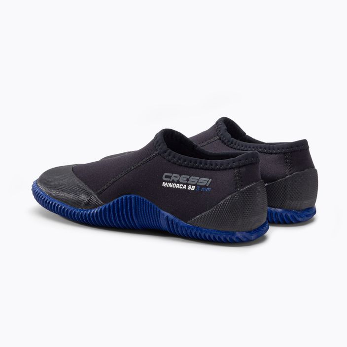Cressi Minorca Shorty 3 mm nero/blu scarpe in neoprene 3