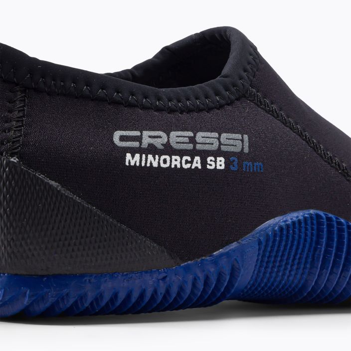 Cressi Minorca Shorty 3 mm nero/blu scarpe in neoprene 7