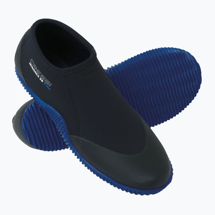 Cressi Minorca Shorty 3 mm nero/blu scarpe in neoprene 9