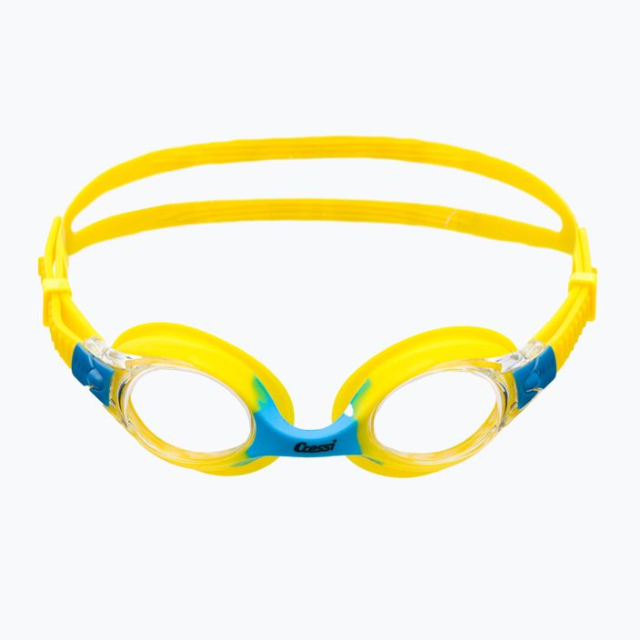 Occhialini da nuoto per bambini Cressi Dolphin 2.0 giallo/blu 2