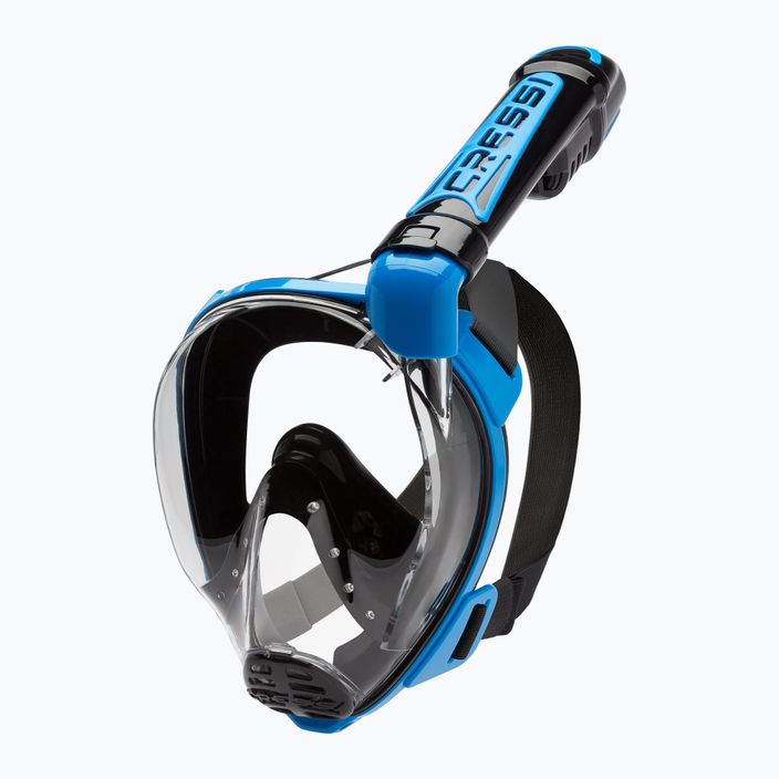 Maschera da snorkeling Cressi Duke Dry Full Face nero/blu 5