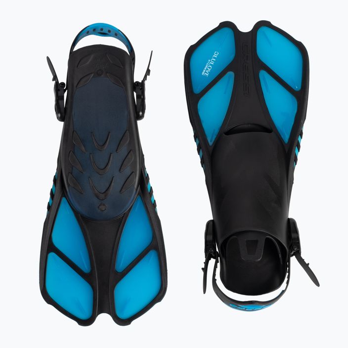 Cressi Duke Bonete Net Bag kit snorkeling acquamarina traslucida 3