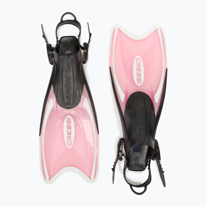 Cressi Mini Palau Bag trasparente/rosa kit subacqueo per bambini 3