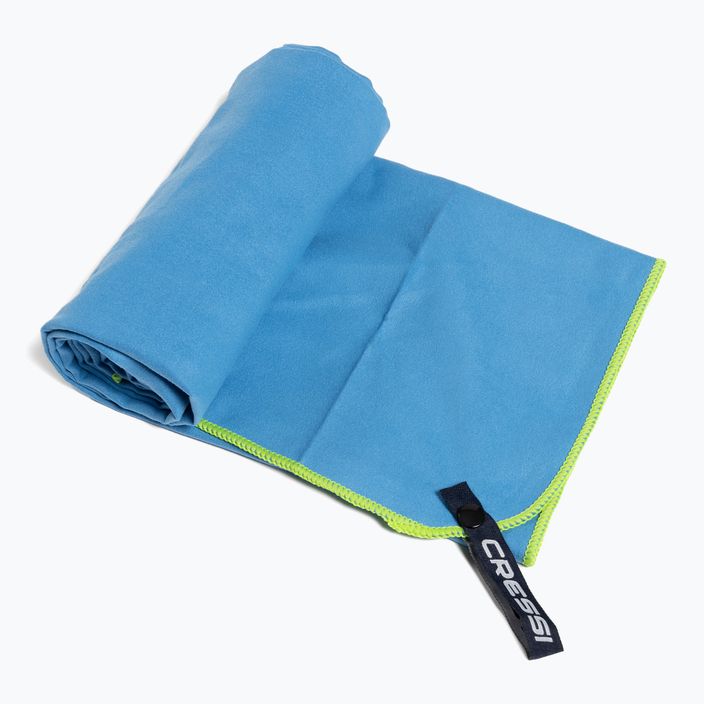 Asciugamano Cressi in microfibra ad asciugatura rapida azzurro/grigio 2