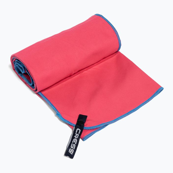 Asciugamano Cressi in microfibra ad asciugatura rapida rosso/azzurro 2