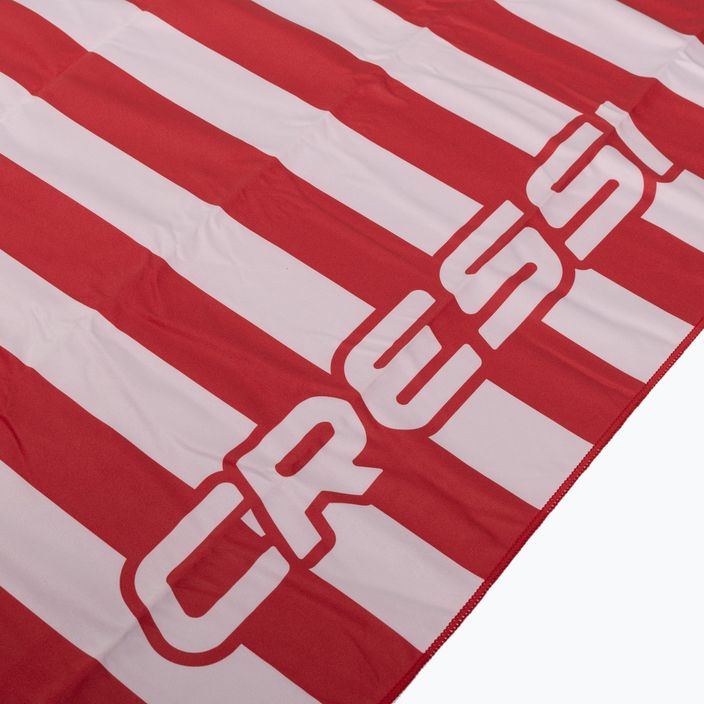 Asciugamano ad asciugatura rapida Cressi Microfiber Stripe rosso 3