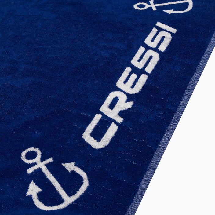 Asciugamano Cressi Cotton Frame navy 3
