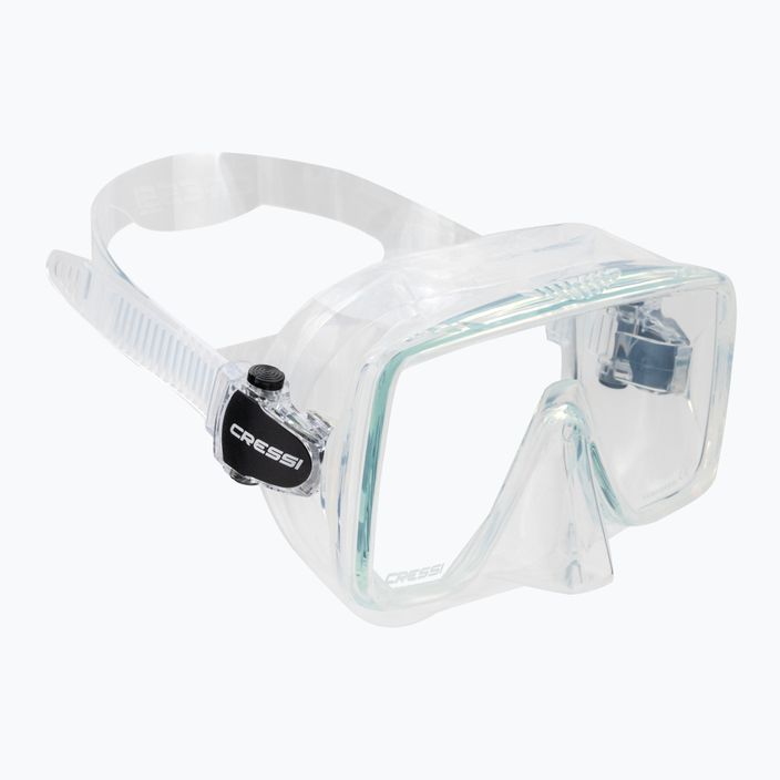 Maschera subacquea Cressi SF1 in silicone trasparente