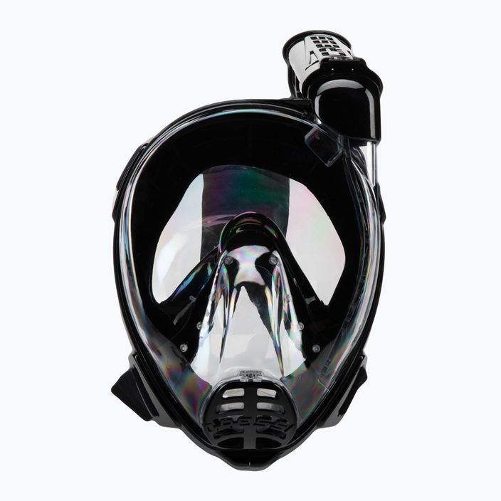 Maschera Cressi Baron Full Face per snorkeling nero/nero 2