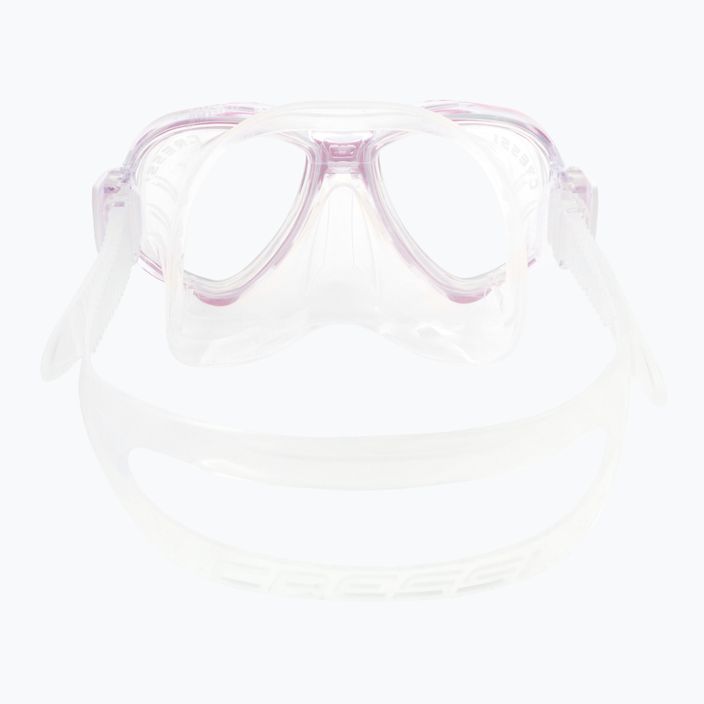 Maschera subacquea per bambini Cressi Perla trasparente/rosa 5