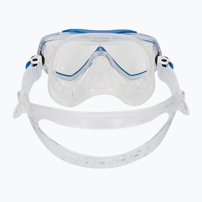 Maschera subacquea Cressi Estrella trasparente/blu 5