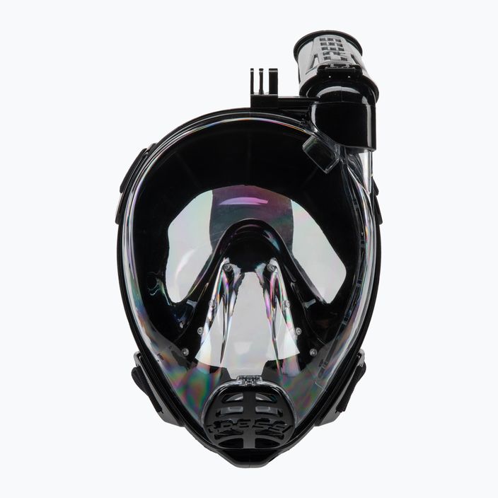 Maschera Cressi Duke Action Full Face per snorkeling nero/nero 2