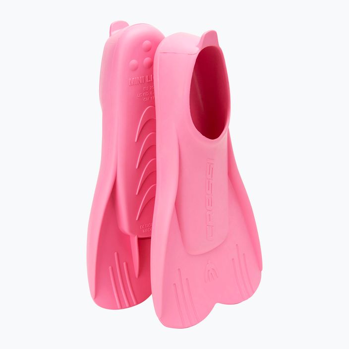 Pinne da snorkeling per bambini Cressi Mini Light rosa 4