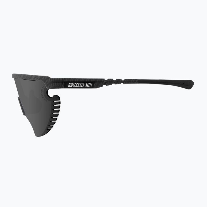SCICON Aerowing Lamon carbonio opaco/scnpp occhiali da sole in argento fotocromatico 4