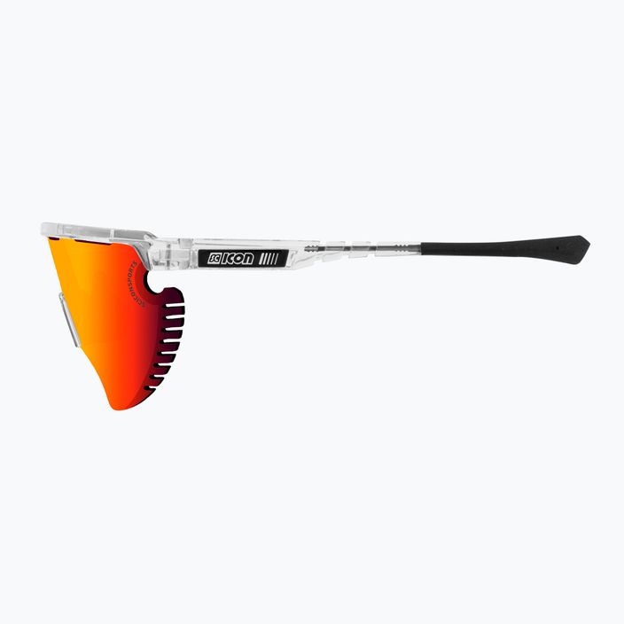 SCICON Aerowing Lamon occhiali da sole crystal gloss/scnpp multimirror rosso 4