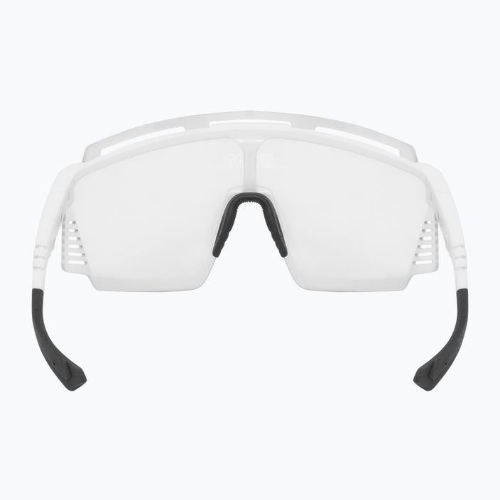SCICON Aerowatt bianco lucido/scnpp occhiali da sole fotocromatici argento 5