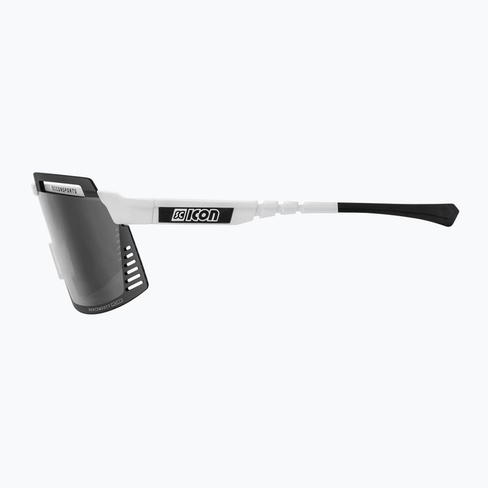 SCICON Aerowatt Foza bianco lucido/scnpp multimirror argento occhiali da sole 4