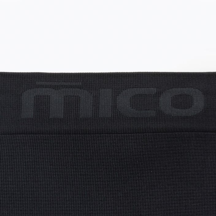 Pantaloni termici da uomo Mico Odor Zero Ionic+ nero 3