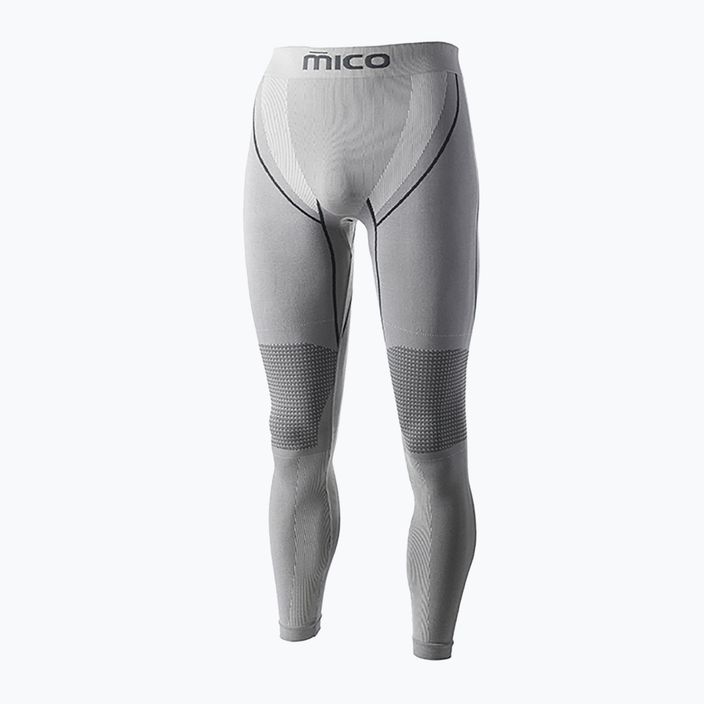 Pantaloni termici da uomo Mico Odor Zero Ionic+ grigio