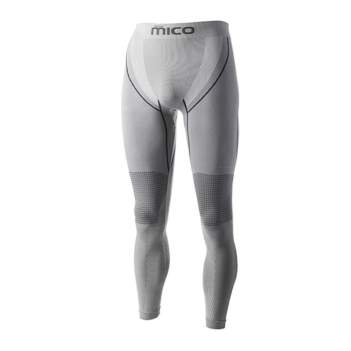 Pantaloni termici da uomo Mico Odor Zero Ionic+ grigio 2
