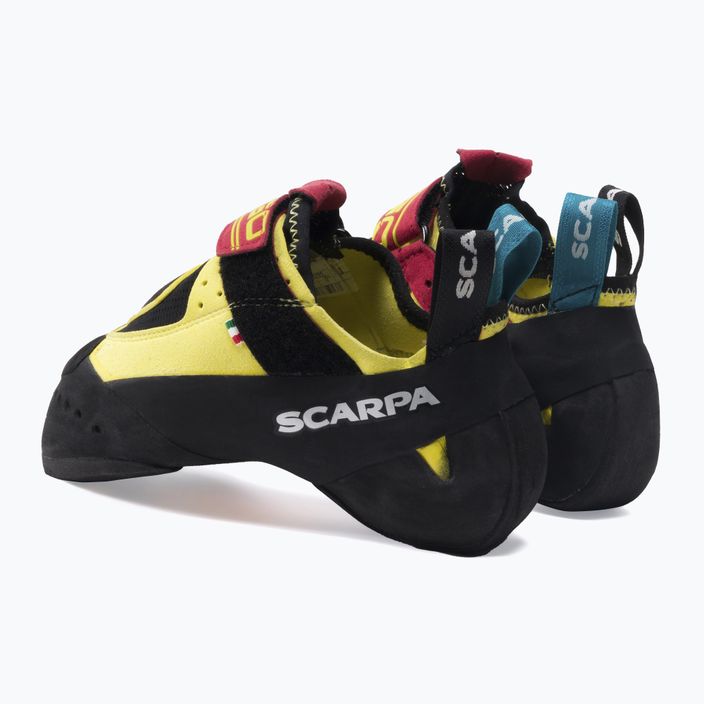 Scarpe da arrampicata SCARPA Drago giallo 3