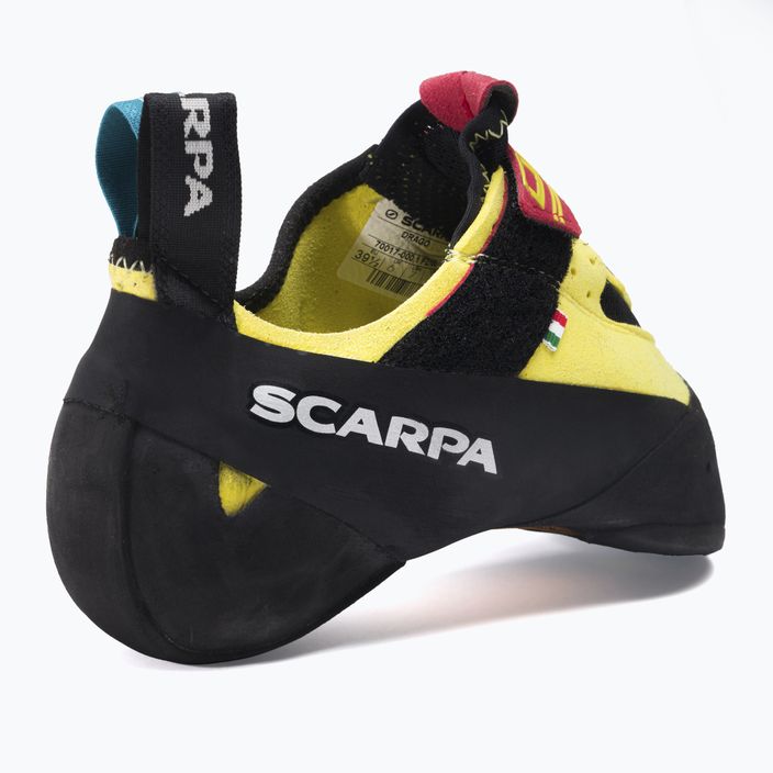 Scarpe da arrampicata SCARPA Drago giallo 8