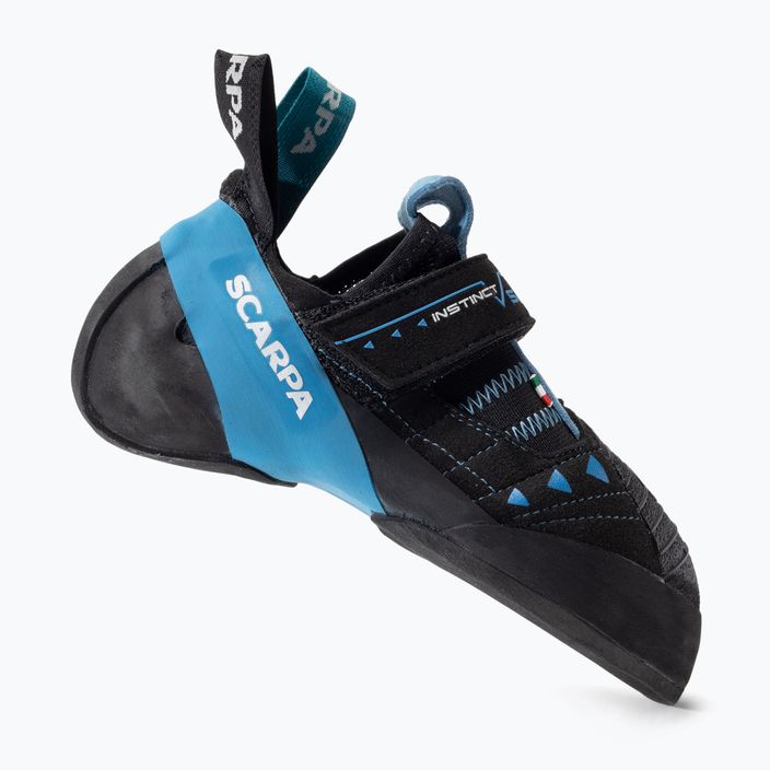 SCARPA Instinct VSR scarpa da arrampicata nero/azzurro 2