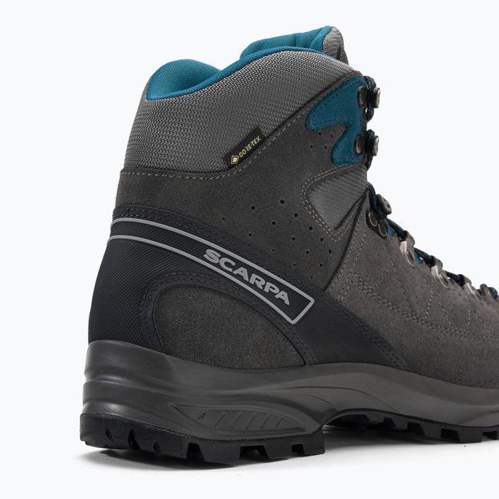 Scarponi da trekking da uomo SCARPA Kailash Trek GTX squalo/grigio/blu lago 8