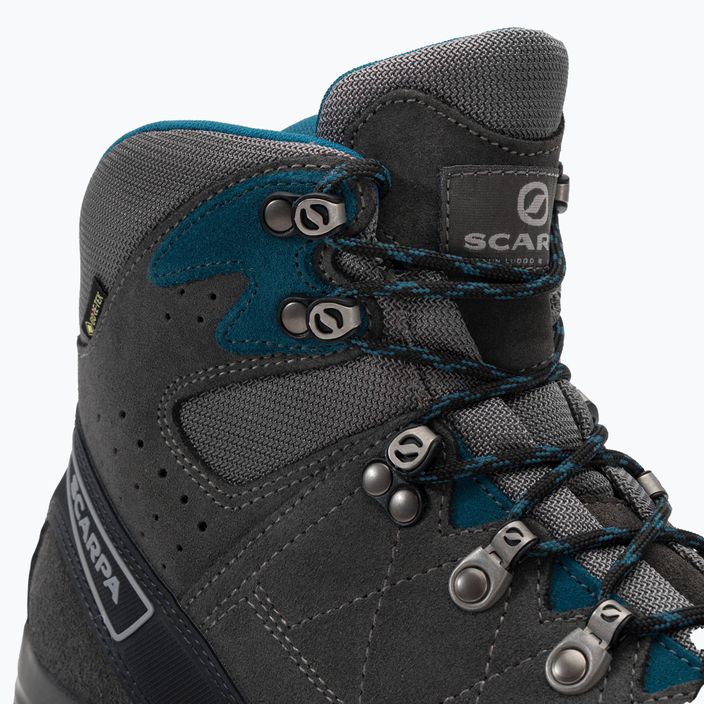 Scarponi da trekking da uomo SCARPA Kailash Trek GTX squalo/grigio/blu lago 9