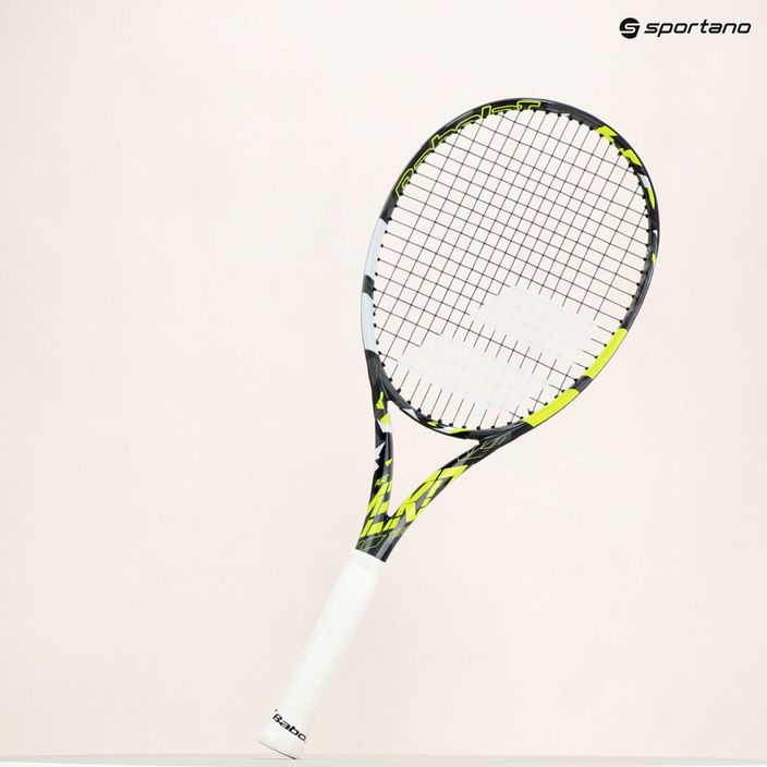 Racchetta da tennis Babolat Pure Aero Team grigio/giallo/bianco 13