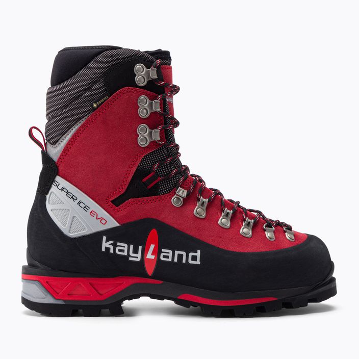 Kayland Super Ice Evo GTX scarponi da montagna da uomo rosso 18016001 2