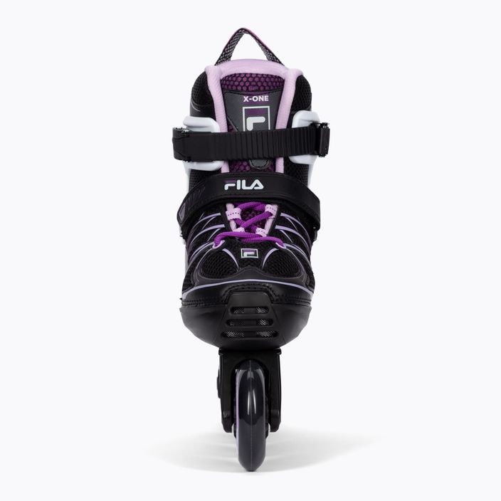 Pattini a rotelle per bambini FILA X-One G nero/rosa/magenta 4