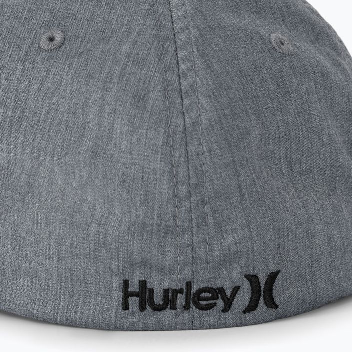 Cappello da baseball Hurley Icon Weld da uomo, nero 4