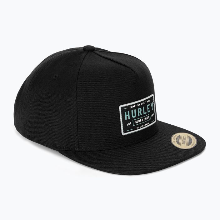 Cappello da baseball Hurley Bixby da uomo, nero