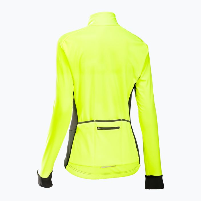 Northwave Reload SP giacca da ciclismo donna nero/giallo fluo 2