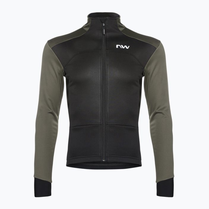 Giacca da ciclismo Northwave Reload SP da uomo nero/verde bosco