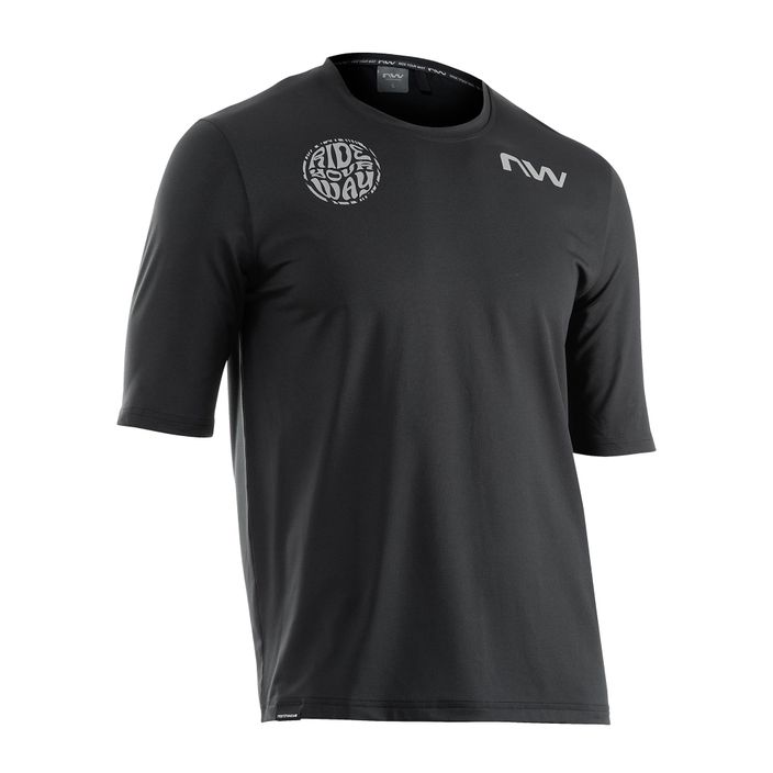 Maglia da ciclismo Northwave Xtrail 2 nero/sabbia da uomo 2