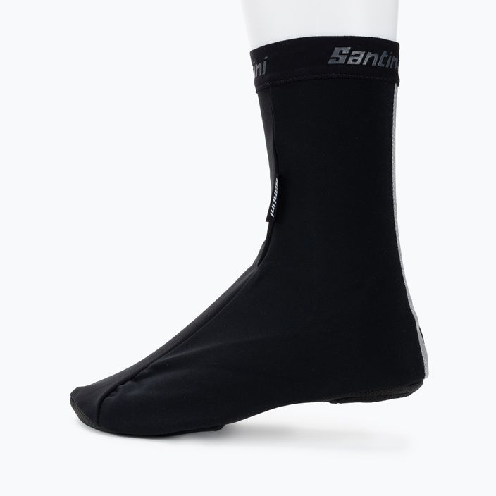Santini Vega H20 nero protezioni per scarpe da ciclismo 2