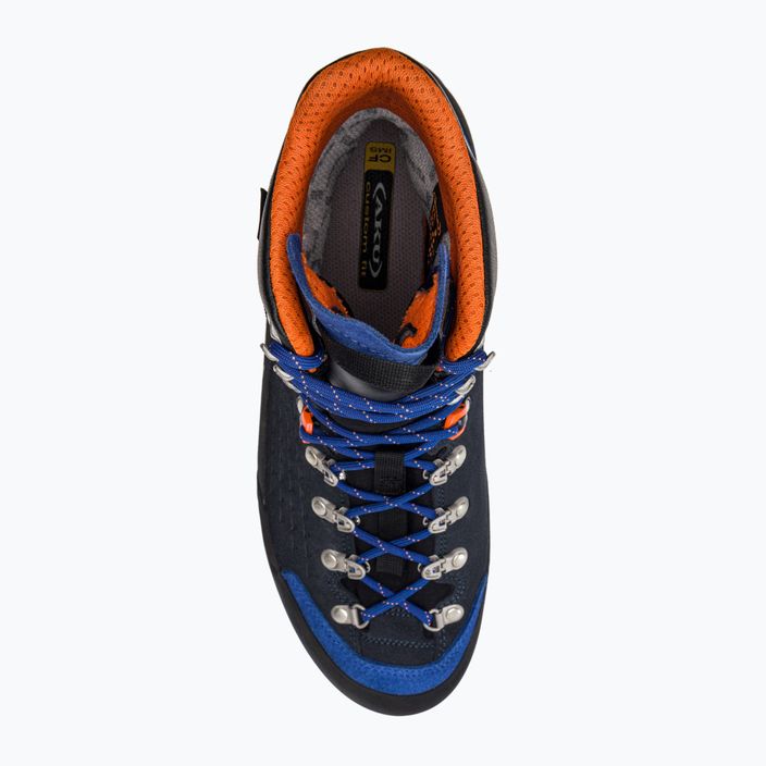 AKU Hayatsuki GTX, scarponi da alpinismo da uomo blu/arancio 6