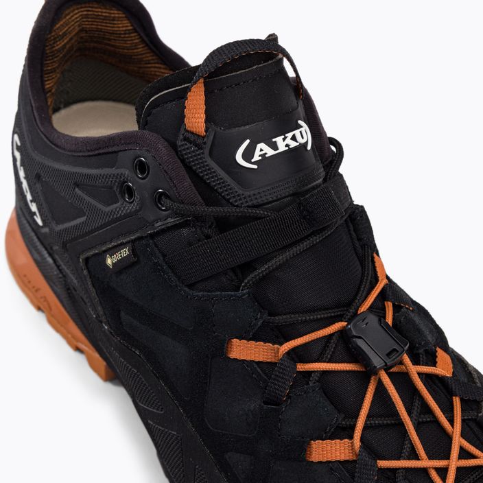 AKU Rock DFS GTX nero/arancio scarpe da avvicinamento da uomo 10