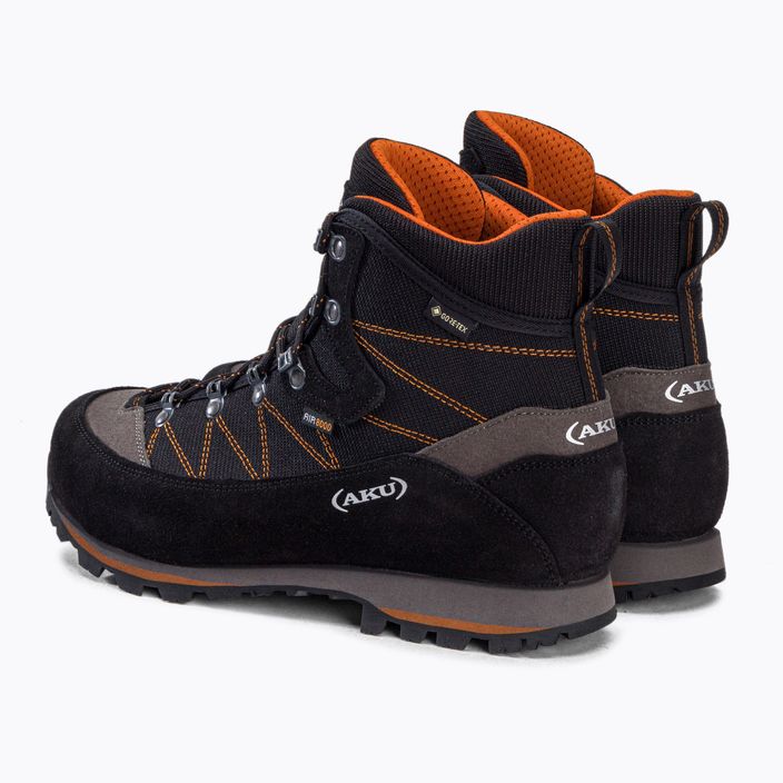 AKU Trekker Lite III Wide GTX nero/arancio scarpe da trekking da uomo 3