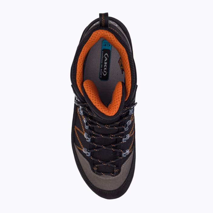 AKU Trekker Lite III Wide GTX nero/arancio scarpe da trekking da uomo 6
