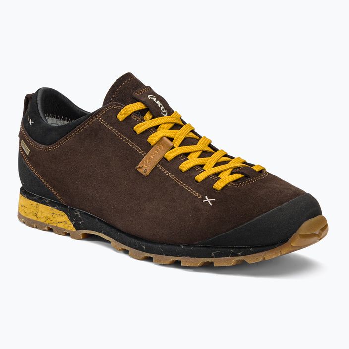 AKU Bellamont III Suede GTX marrone/giallo scarpe da trekking da uomo