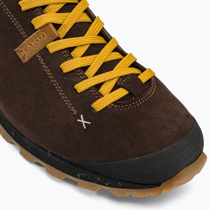 AKU Bellamont III Suede GTX marrone/giallo scarpe da trekking da uomo 7