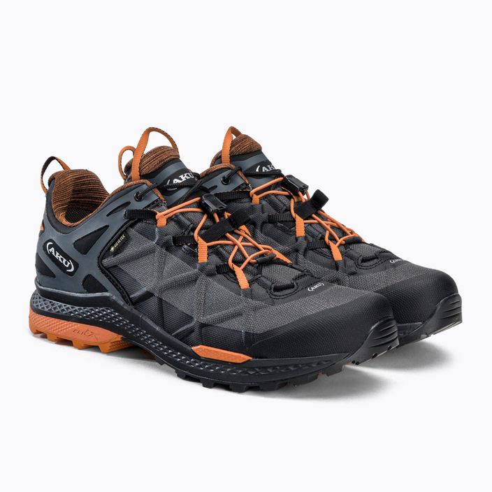 AKU Rocket DFS GTX scarpe da trekking da uomo nero/arancio 5
